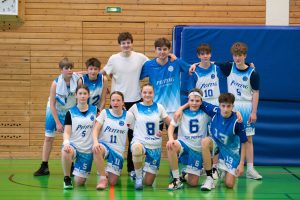 U14 TSV Peiting Basketball Team Jugendtraining Peiting Oberbayern